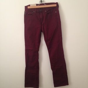 Abercrombie kids straight leg cotton jeans